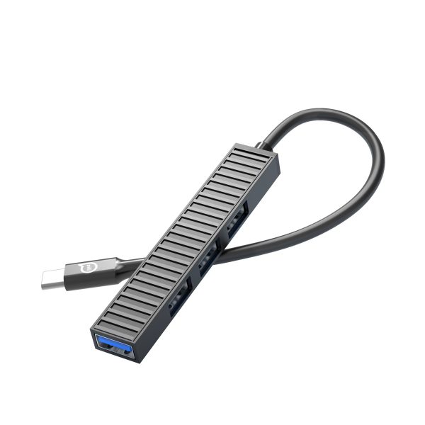 Piili Typ-c To  Usb 2.0 Çoğaltıcı Adaptör 4 in 1 Jt Hub002