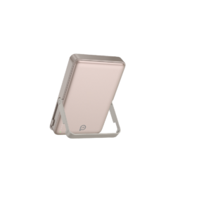 Standlı MagSafe Powerbank 5 000 mAh Gold – Kablosuz & Taşınabilir