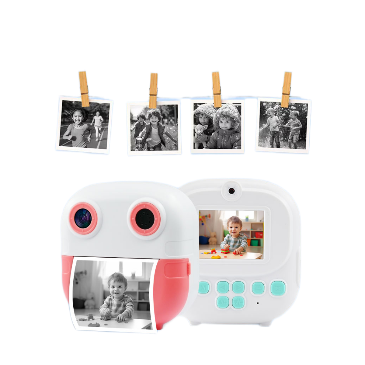 İnstant Print Camera P-KE3 Yeşil - Görsel 6