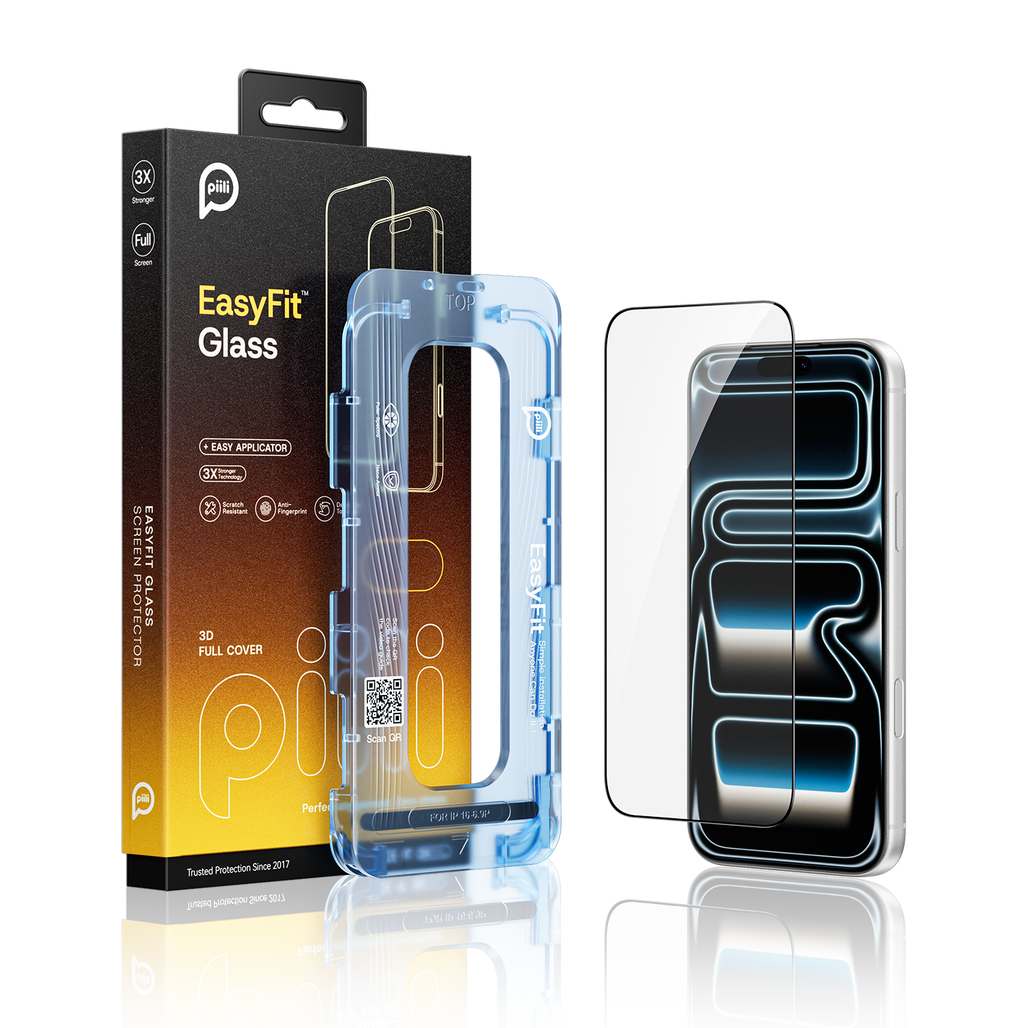 ClearGlass SnapFit iPhone Air Ekran Koruyucu
